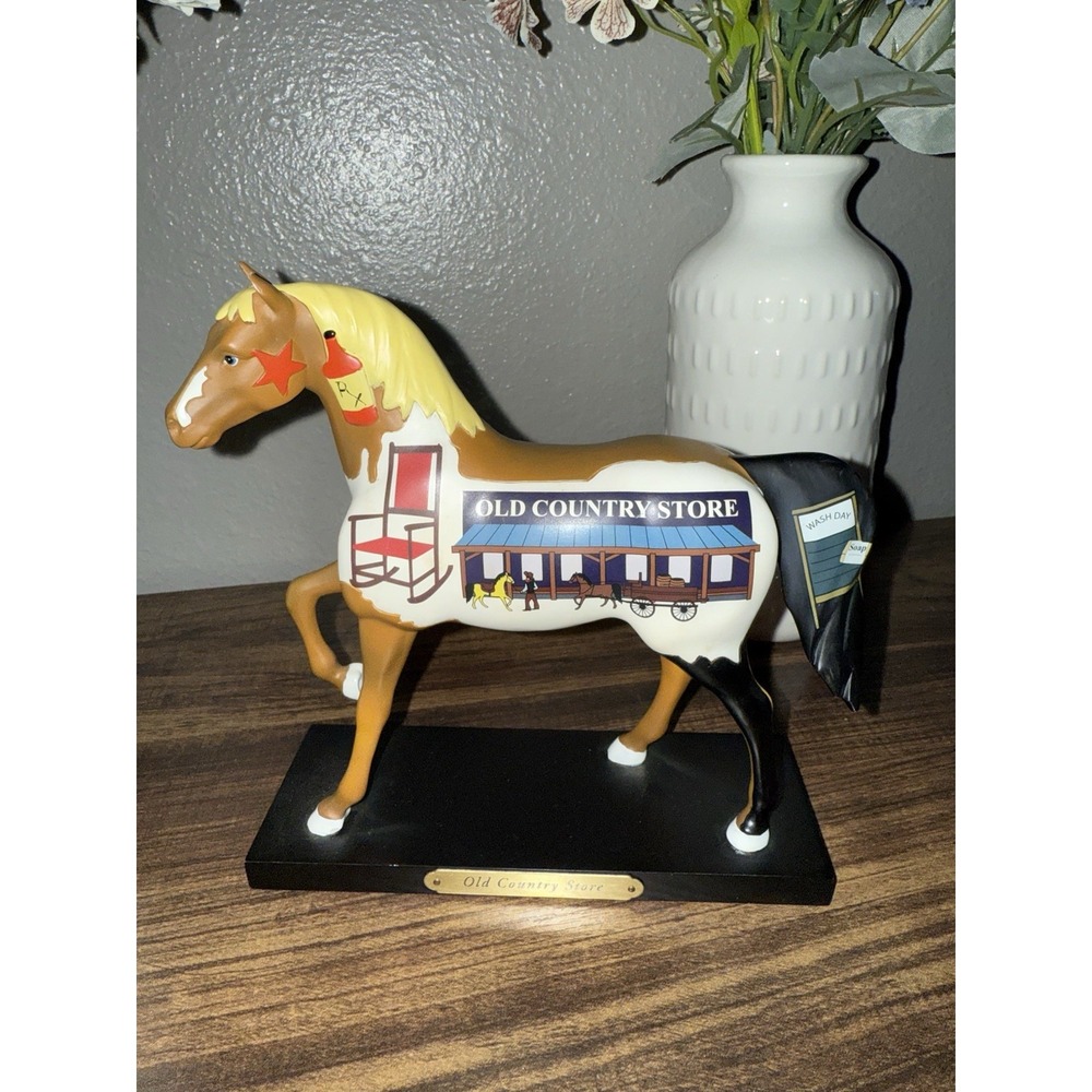 Trail of Painted Ponies 1E Old Country Store Horse TTOPP 2013 Retired Decor